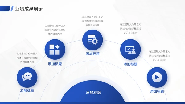 射灯创意工作总结汇报通用PPT模板