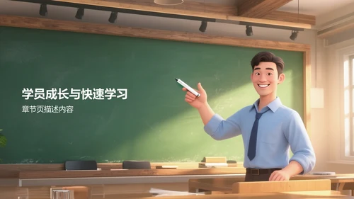 绿色3D风培训课件PPT