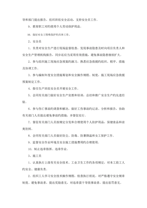 优质建筑综合施工安全生产责任制.docx