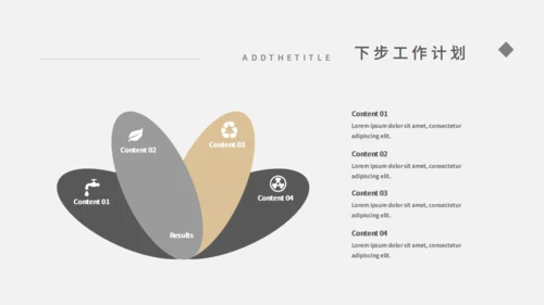 年终计划工作总结通用PPT模板