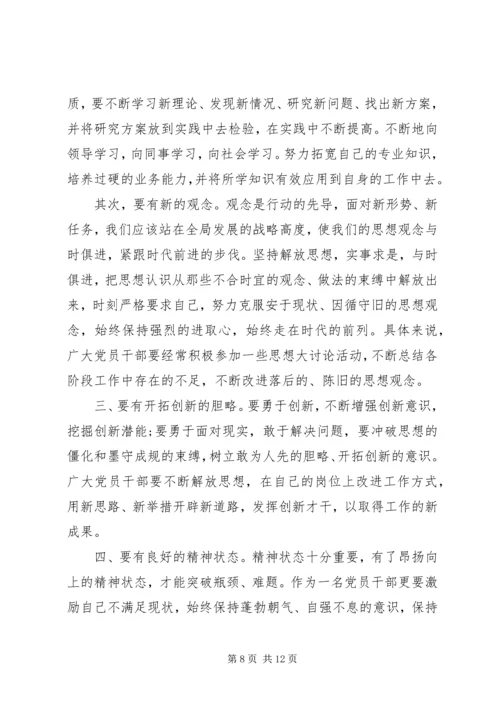 党员学习培训感受例文.docx