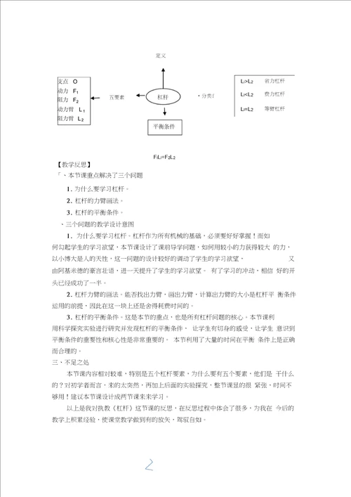 简单机械第一节杠杆