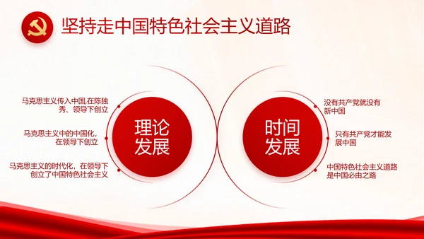 学习党史国史坚定理想信念动态PPT