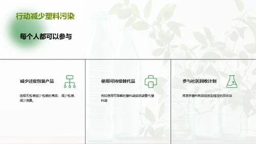 减少塑料污染的方法