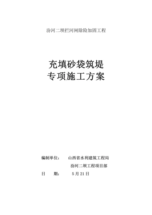 充填砂袋筑堤专项综合施工专题方案.docx