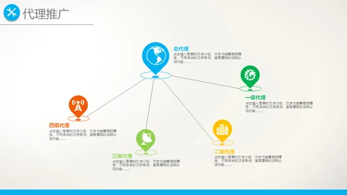 彩色个人年终总结汇报新年计划模板
