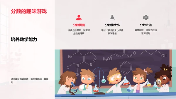 分数学习实践PPT模板