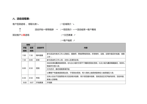 房地产楼盘产品推介会执行专题方案.docx