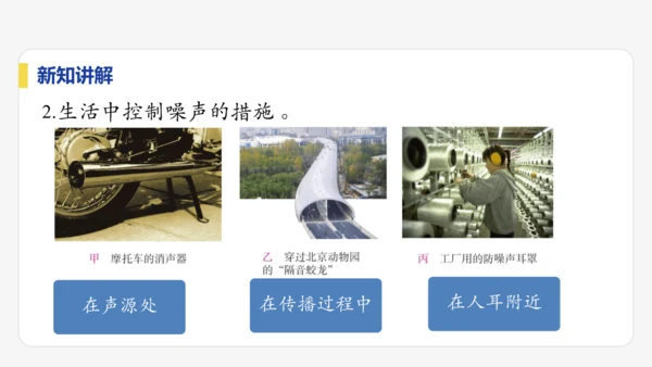 【大单元教学】2.4精品课件：噪声的危害和控制（39页，多个内嵌视频）