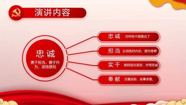 红色大气小学生入党宣誓入党誓词PPT