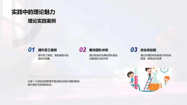 管理学研究实践PPT模板