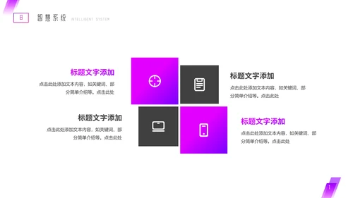 互联网网络智慧系统PPT模板