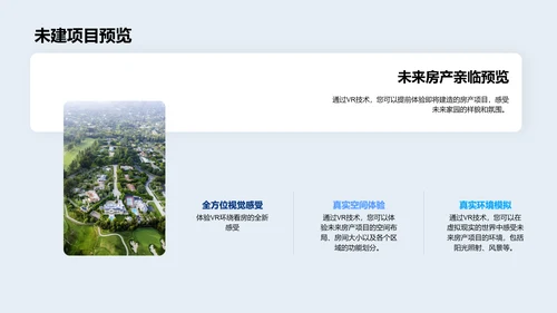 VR看房操作与优势PPT模板