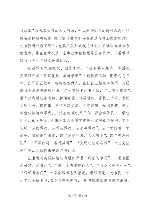 街道办提升市民文明素质实施方案 (4).docx