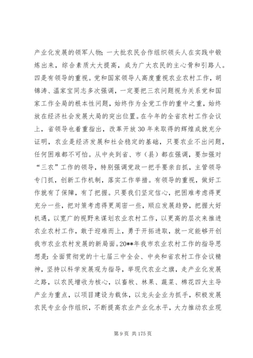 副市长在全市农村工作会议上的讲话.docx