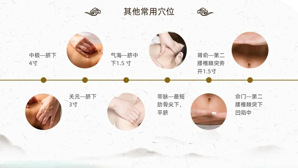 中国风古风中医妇科外治法传统中医文化经络护理培训PPT