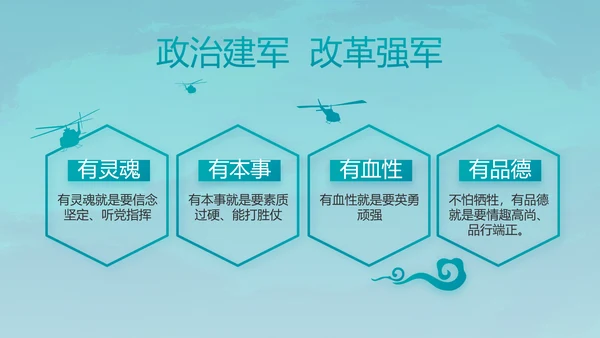 特种兵训练八一军事部队动态PPT