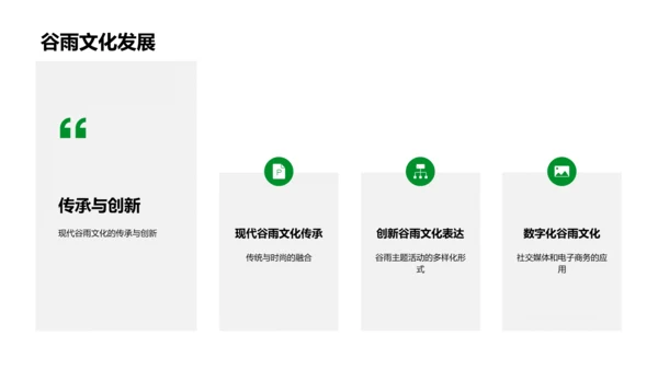 谷雨节策略营销PPT模板