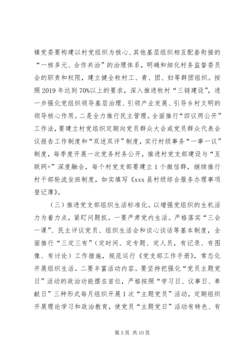 村党支部建设标准化工作推进计划.docx