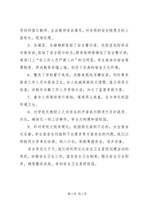学校安全卫生整改情况汇报 (2).docx