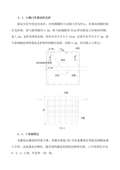 混凝土固定支墩综合施工专题方案汇总.docx