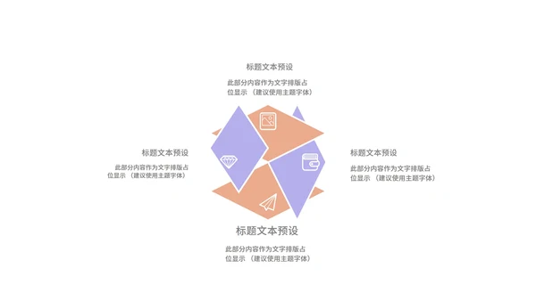 紫色简约风个人岗位竞聘PPT模板