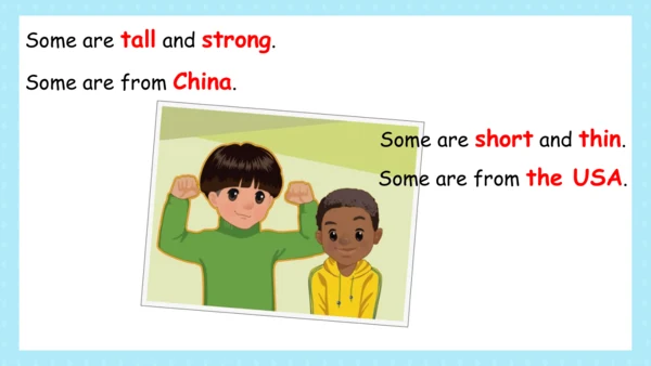 Unit 3 My friends B Let's learn 课件(共41张PPT)