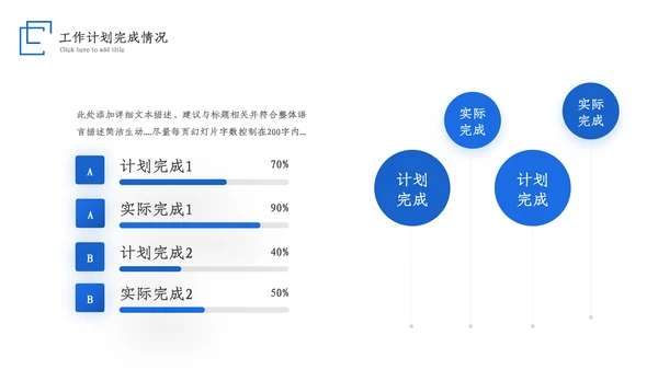 2023大气蓝色述职报告工作计划工作汇报ppt