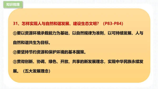 第三单元  文明与家园 复习课件(共53张PPT)