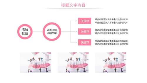 口腔护理牙龈健康关爱牙齿牙医工作PPT模板