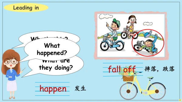 Module 10  Unit 1 Did you fall off your bike 课件(共3