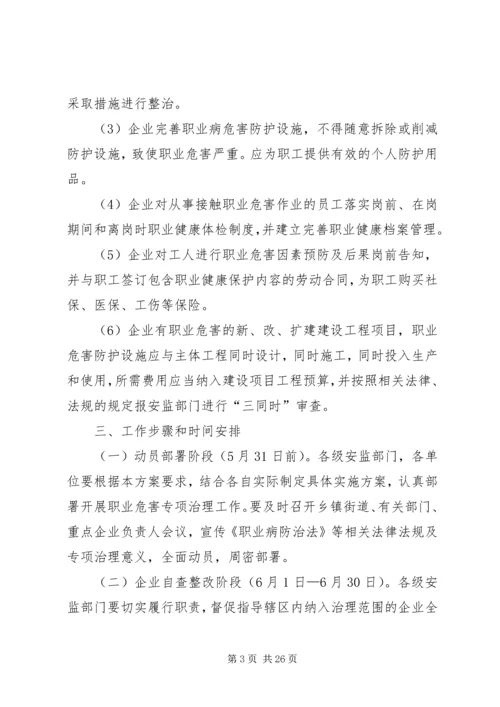 职业危害专项治理工作方案.docx