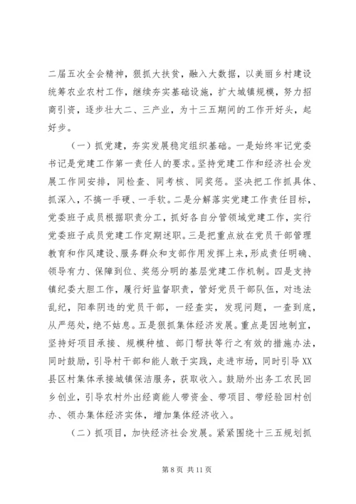 乡镇某年工作总结及某年工作计划.docx