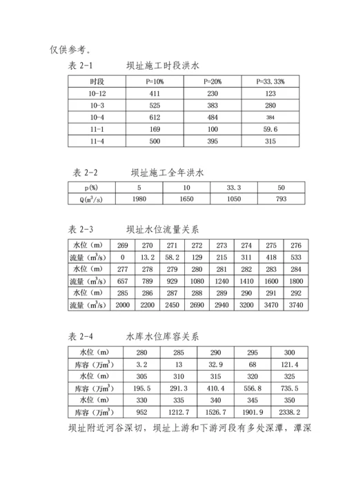 古田某水电站重力拱坝施工组织设计.docx