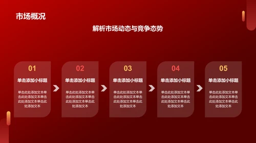 红色渐变风热烈欢迎各级领导莅临指导工作PPT模板