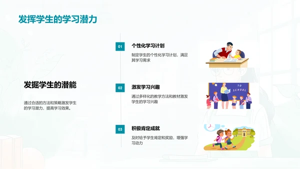 初二学习效率提升PPT模板