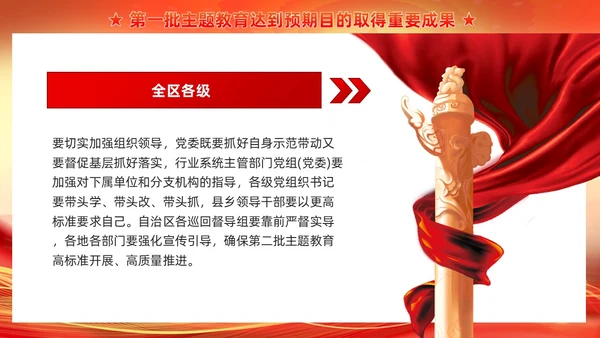 红色党建第二批主题教育这么做主题教育PPT模板