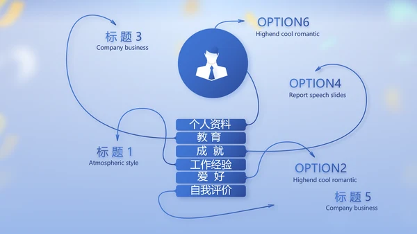 蓝色大气毕业典礼晚会通用动态PPT