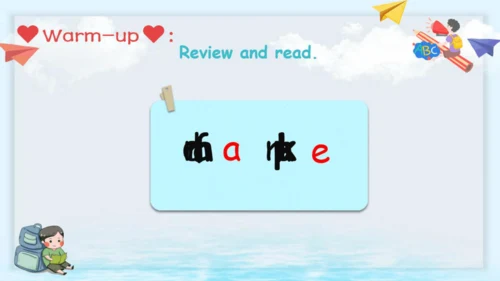 人教新起点小学英语三年级下册Unit2 Let's Spell