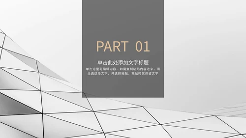 白色鎏金总结汇报PPT模板