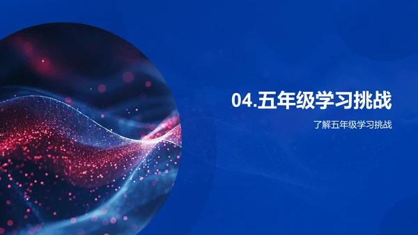 五年级学习引导PPT模板