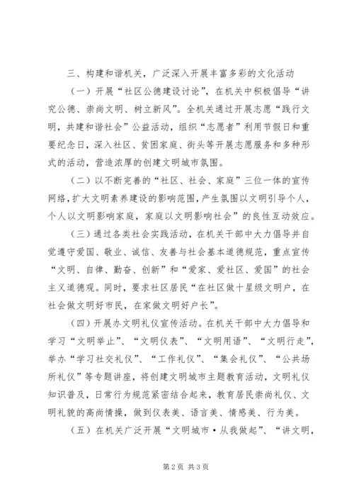 人大文明机关创建工作总结.docx