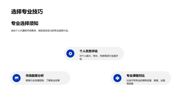 升学策略解析报告PPT模板