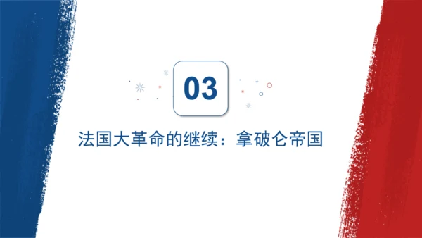 法国大革命和拿破仑帝国法兰西通用PPT模板