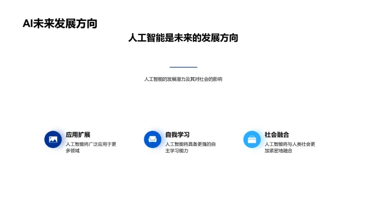 人工智能深度解析PPT模板