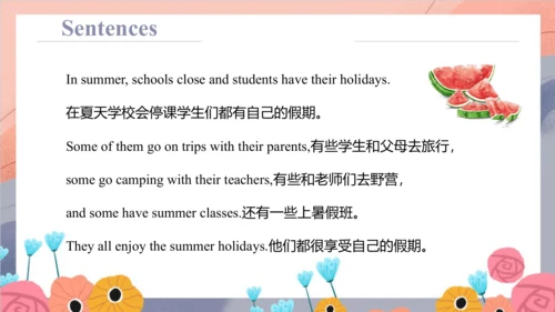 Unit 6 There are four seasons in a year Lesson 33 