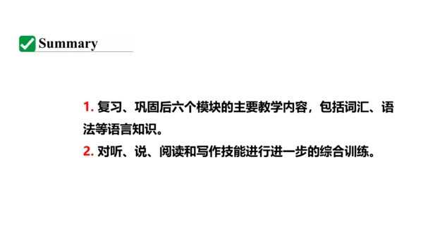 RevisionmoduleB课件2023-2024学年度外研版英语七年级下册