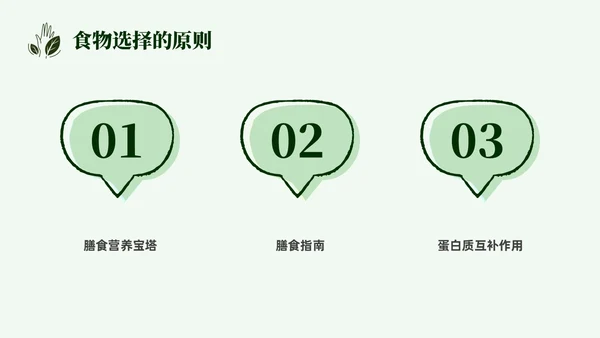简约营养师培训实拍果蔬中国居民膳食指南PPT模板全民营养周