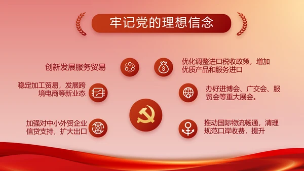 纪检监察加强党风廉政建设动态PPT