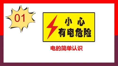 假期用电安全家长会PPT模板
